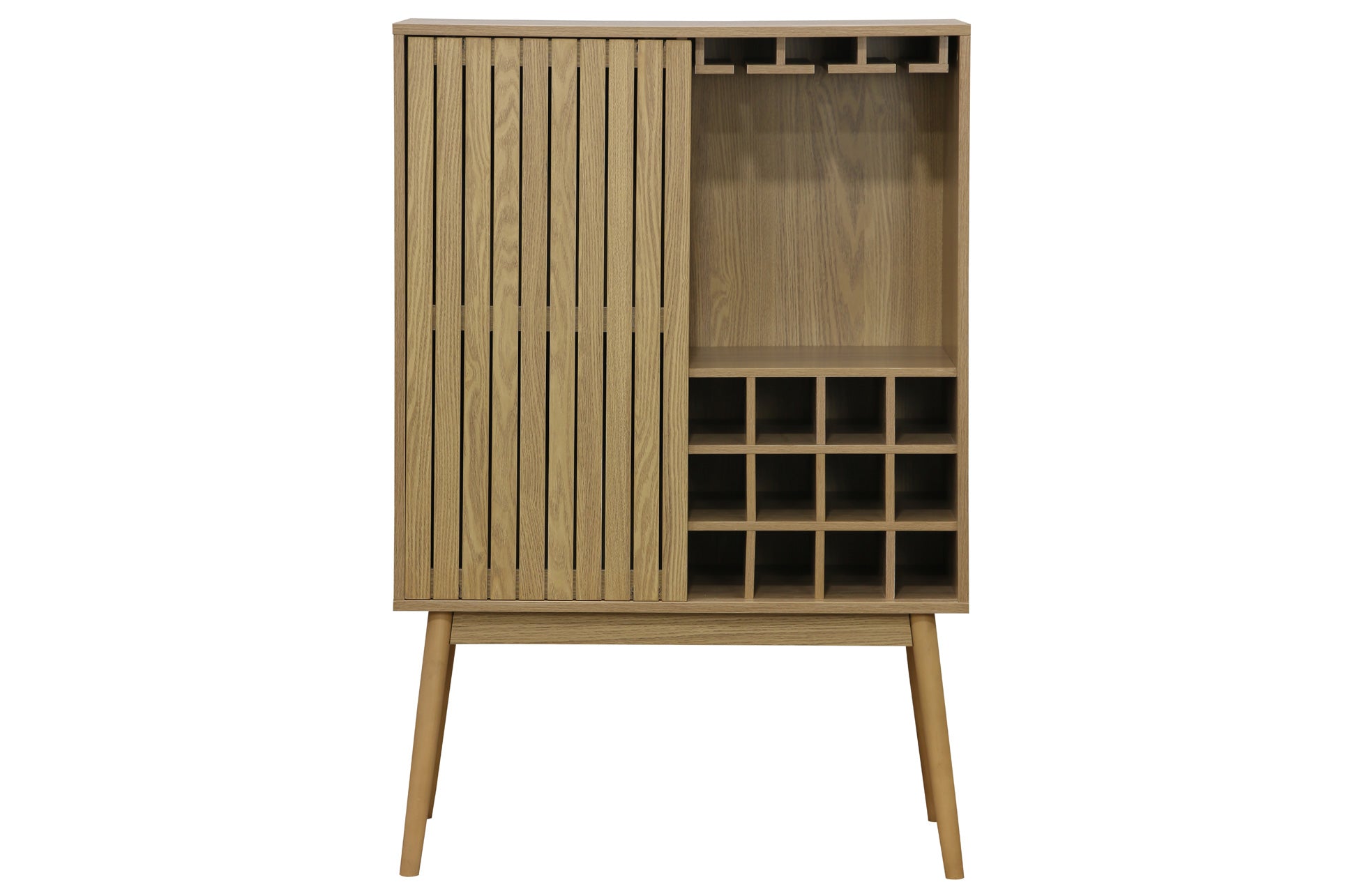 Consola Botellero Trend 80x40 cm Chapa Fresno - imagen 3