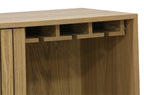 Consola Botellero Trend 80x40 cm Chapa Fresno