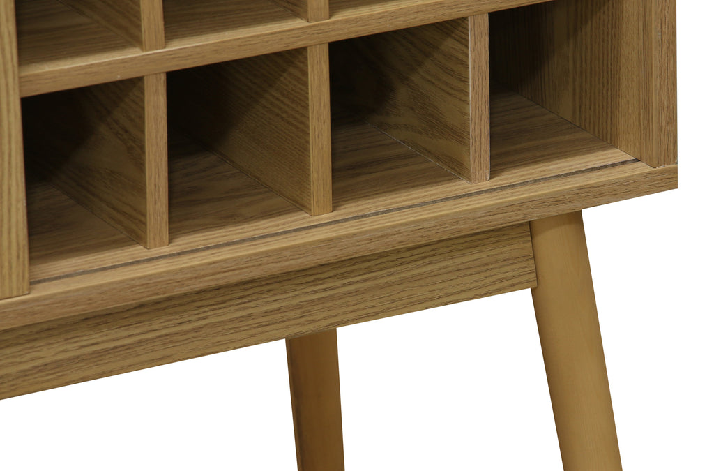 Consola Botellero Trend 80x40 cm Chapa Fresno