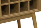 Consola Botellero Trend 80x40 cm Chapa Fresno