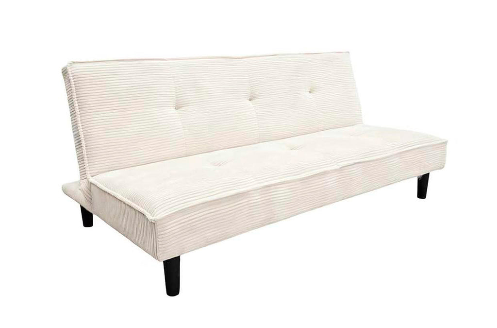 Sofá Cama Flash 105 x 180 cm Corduroy - Corduroy Crema