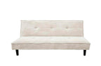 Sofá Cama Flash 105 x 180 cm Corduroy - Corduroy Crema