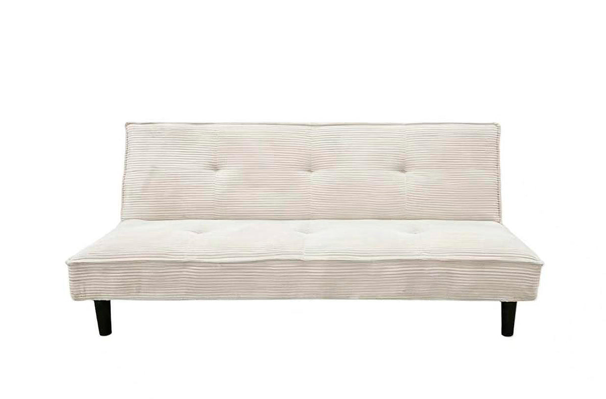 Sofá Cama Flash 105 x 180 cm Corduroy - Corduroy Crema
