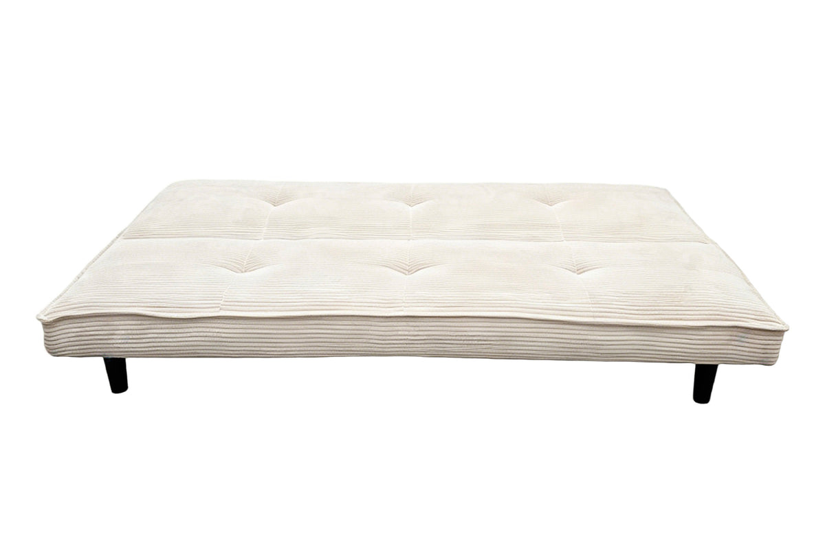 Sofá Cama Flash 105 x 180 cm Corduroy - Corduroy Crema