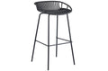 Taburete Alto Shell Negro