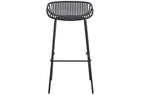 Taburete Alto Shell Negro - imagen 2