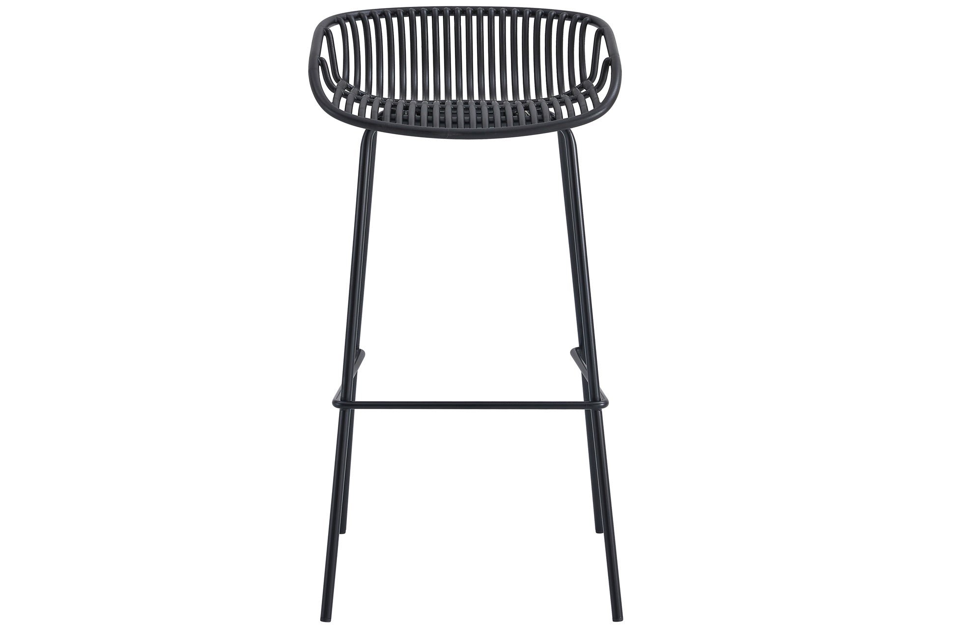 Taburete Alto Shell Negro - imagen 2