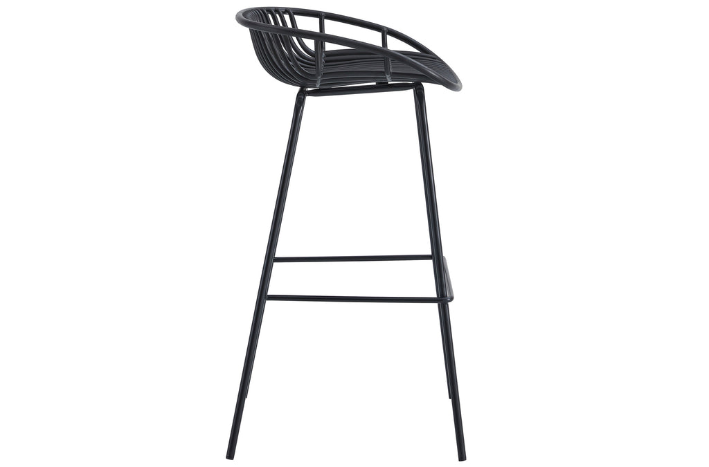 Taburete Alto Shell Negro - imagen 3