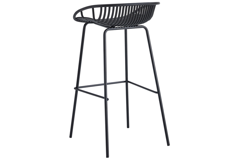 Taburete Alto Shell Negro - imagen 4