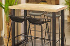 Taburete Alto Shell Negro - imagen 6