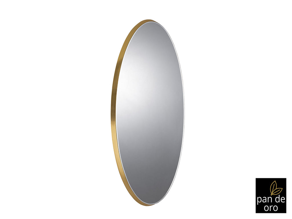 Espejo ovalado Aries 170 × 80 pan de oro