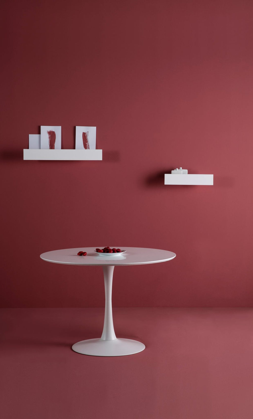 Mesa de comedor Salobreña 110 cm - Blanco