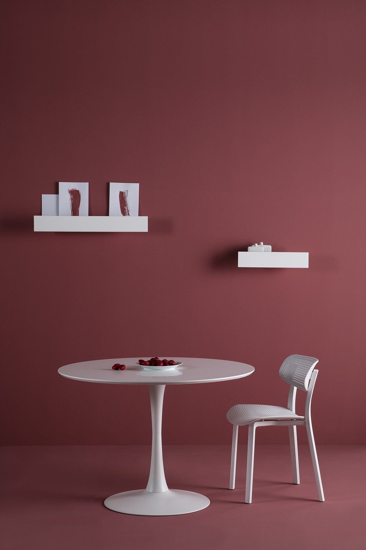 Mesa de comedor Salobreña 110 cm - Blanco