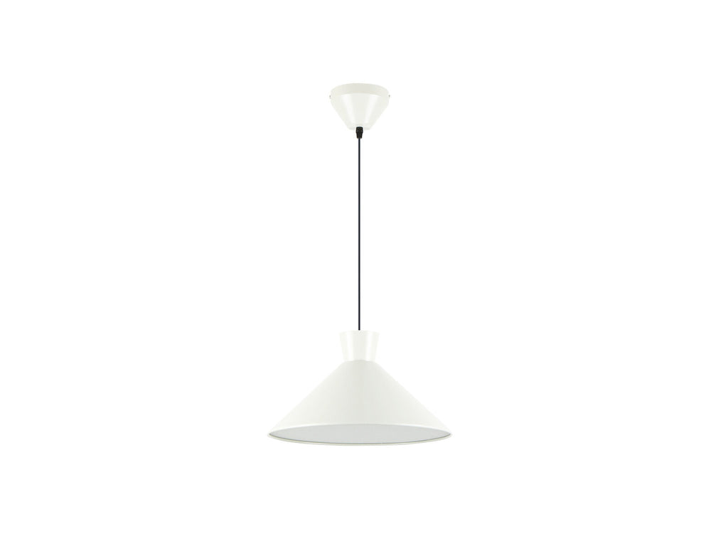 Lámpara colgante Cono Ø36 gris perla mate (i3)