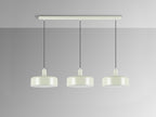 Lámpara de techo Alessia 3 luces gris perla (i3)