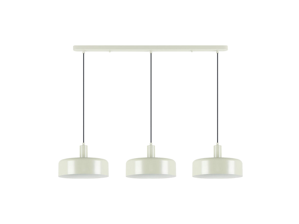 Lámpara de techo Alessia 3 luces gris perla (i3)