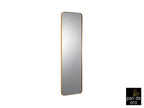 Espejo rectangular Orio 165 × 50 pan de oro