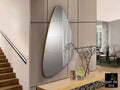 Espejo triangular Orio 165 × 85 pan de oro