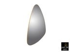 Espejo triangular Orio 165 × 85 pan de oro