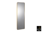 Espejo rectangular Orio 180 × 65 pan de oro