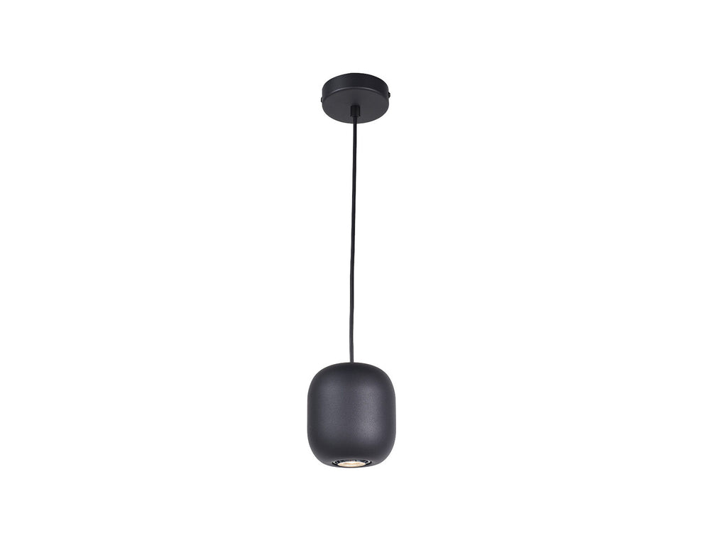 Lámpara colgante Nimes GU10 negro mate (i3)