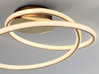 Plafón LED Tube oro Ø52
