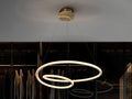 Lámpara de techo Tube LED oro Ø60