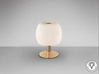 Lámpara de mesa Baloon oro y opal
