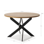 Mesa de Comedor Extensible Vera 120 cm