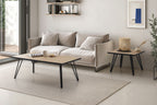 Mesa de centro extensible Ugijar 60x60 cm - Marckeric