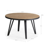 Mesa de Centro Extensible Sindi 80 cm