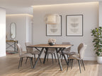 Mesa de Comedor Extensible Beni 136x136 cm