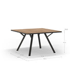 Mesa de Comedor Extensible Beni 136x136 cm