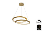 Lámpara de techo Eternity LED pan de oro Ø60 dimable