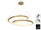 Lámpara de techo Eternity LED pan de oro Ø97 dimable
