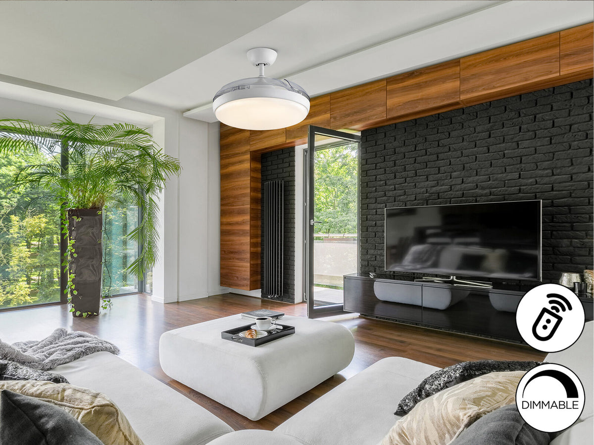 Ventilador de techo Venturi Ø50 LED CCT dimable