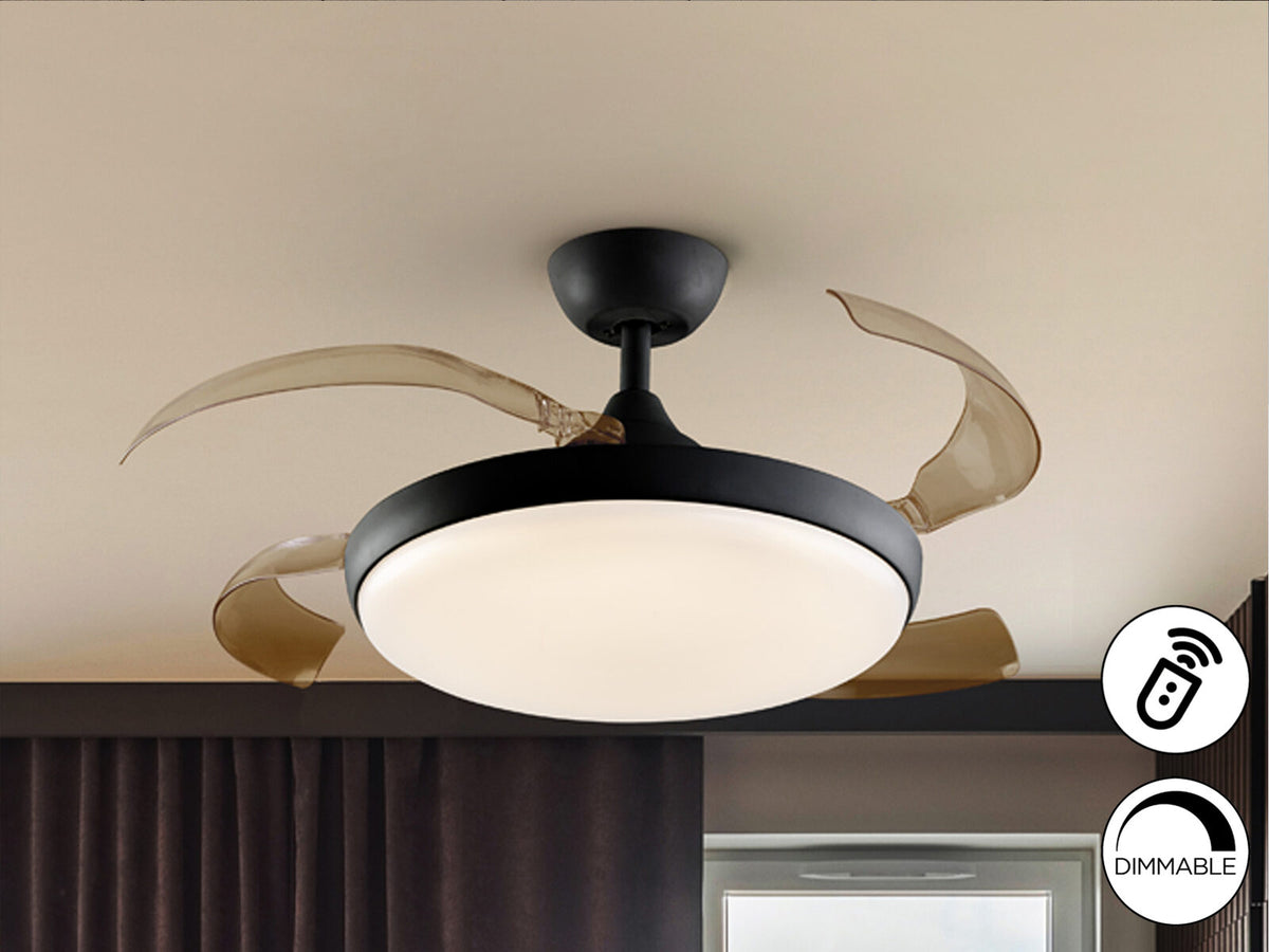 Ventilador de techo Venturi Ø50 LED CCT dimable