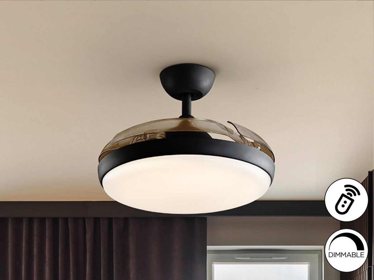 Ventilador de techo Venturi Ø50 LED CCT dimable