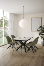 Mesa de comedor extensible Cadaques 90/150 cm - Marckeric