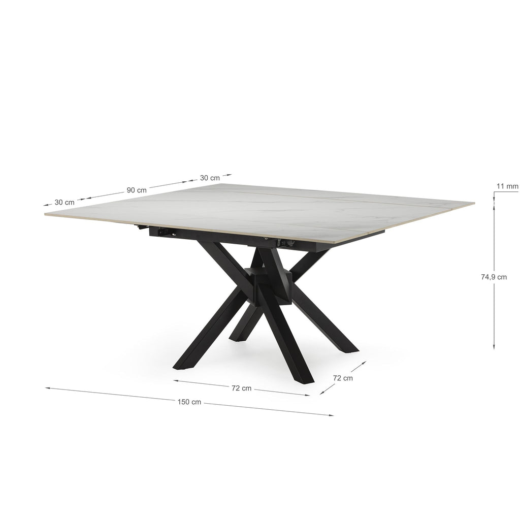 Mesa de Comedor Extensible Arlene 90/150 cm