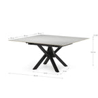 Mesa de Comedor Extensible Arlene 90/150 cm