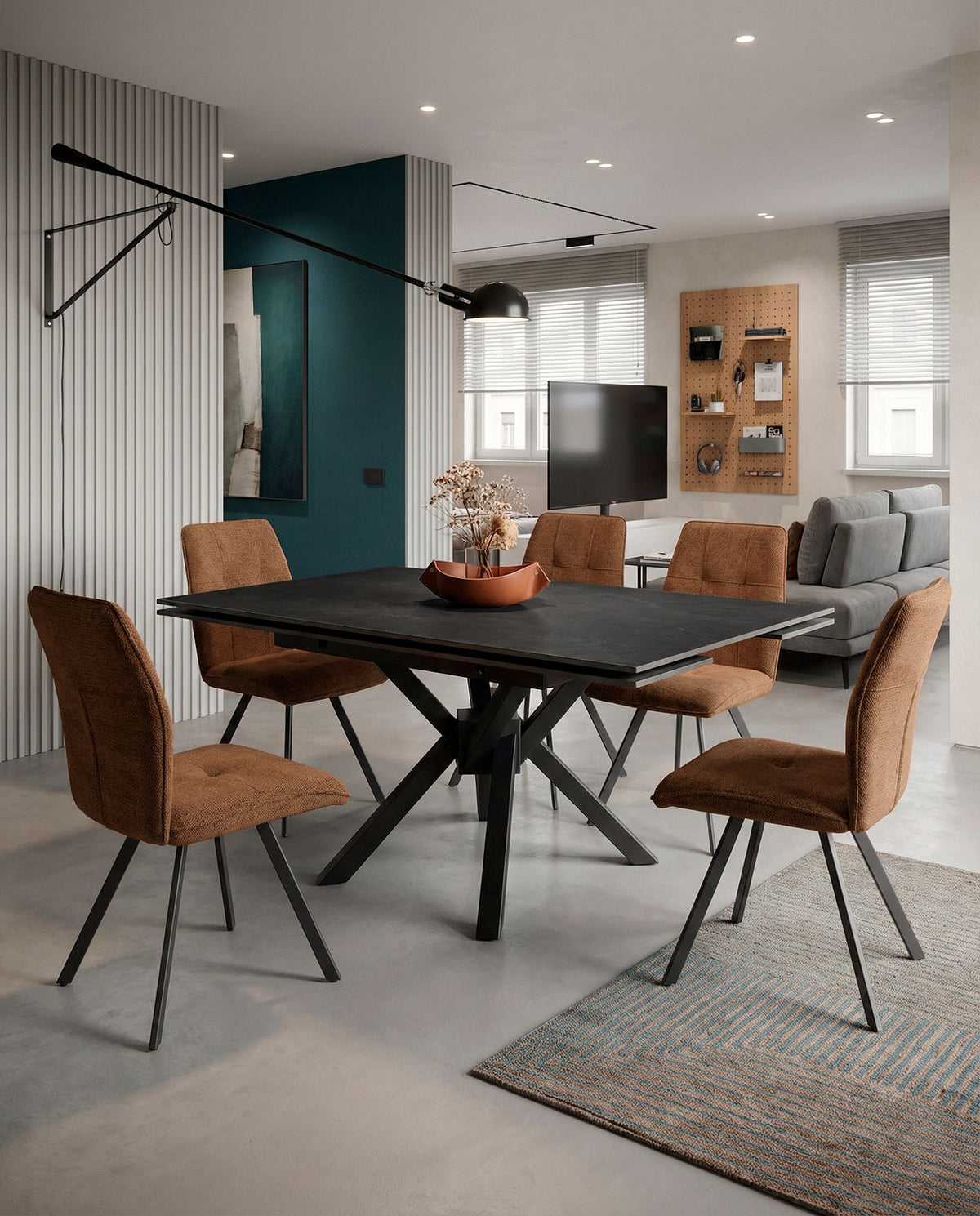 Mesa de Comedor Extensible Arlene 90/150 cm