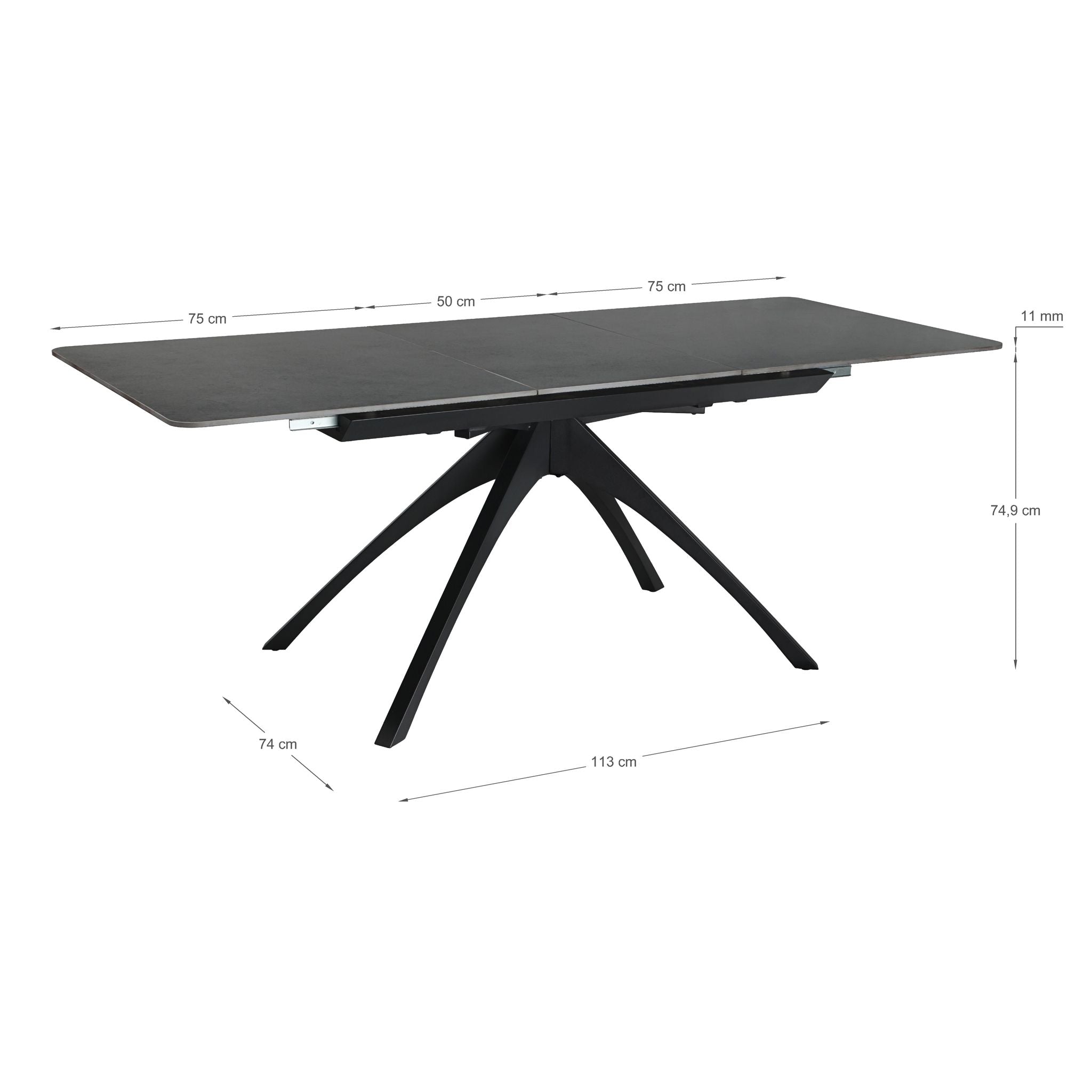 Mesa de Comedor Extensible Beca 150/200 cm
