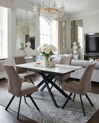 Mesa de comedor extensible Cuenca 160/200 cm - Marckeric