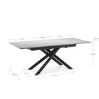 Mesa de Comedor Extensible Belma 160/200 cm