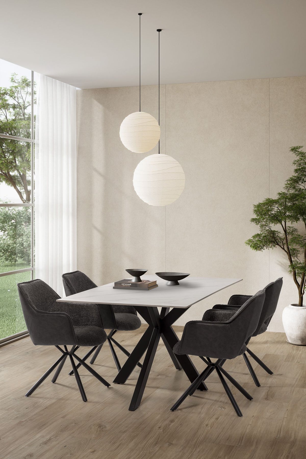 Mesa de comedor Zahara 180 cm - Marckeric