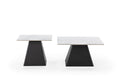 Set 2 Mesas de Centro Merve 80/60 cm