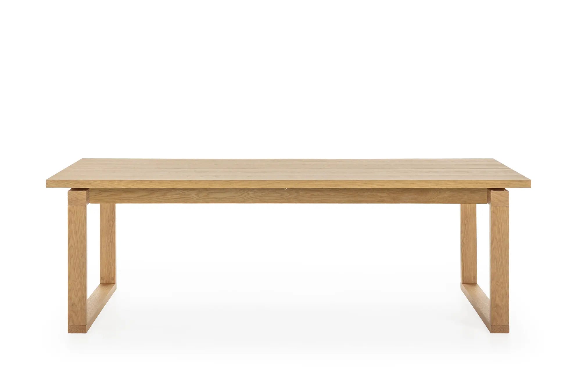 Mesa de Comedor Rina 220 cm - Roble / Pie Roble - frontal