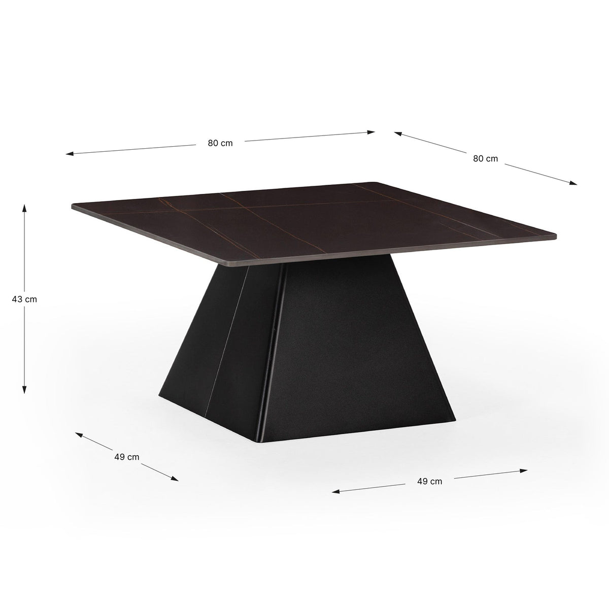 Mesa de Centro Merve 80 cm