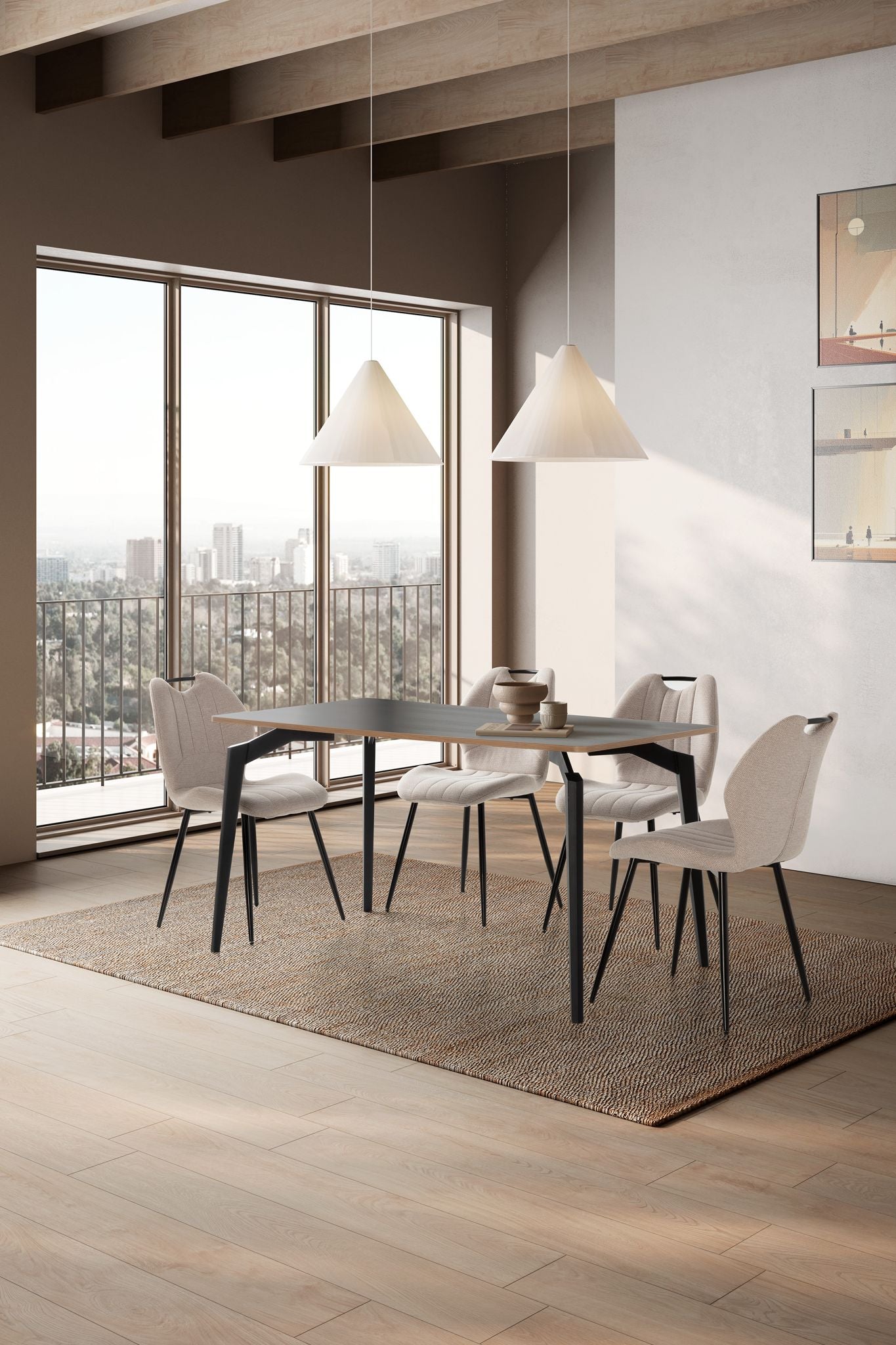 Mesa de comedor Iznajar 140 cm - Marckeric